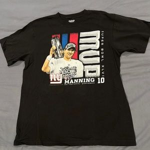 Super Bowl XLVI MVP TShirt - Eli Manning - New York Giants
